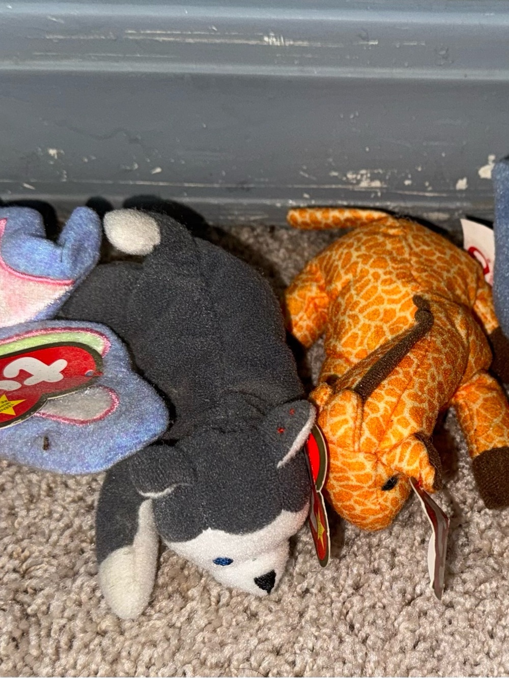 4 mini Ty Plush